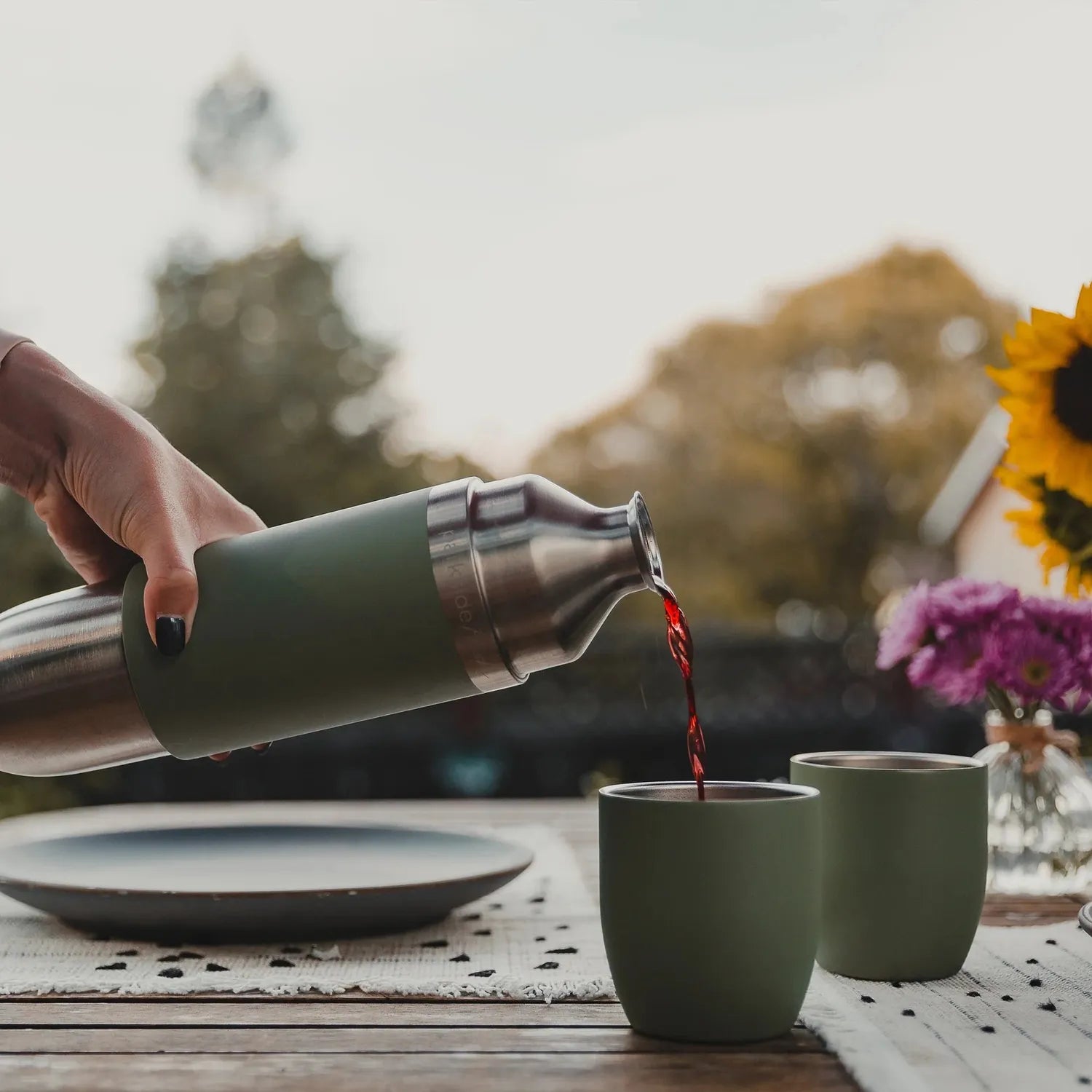 Parkside Flask™ 750ml Cypress Green