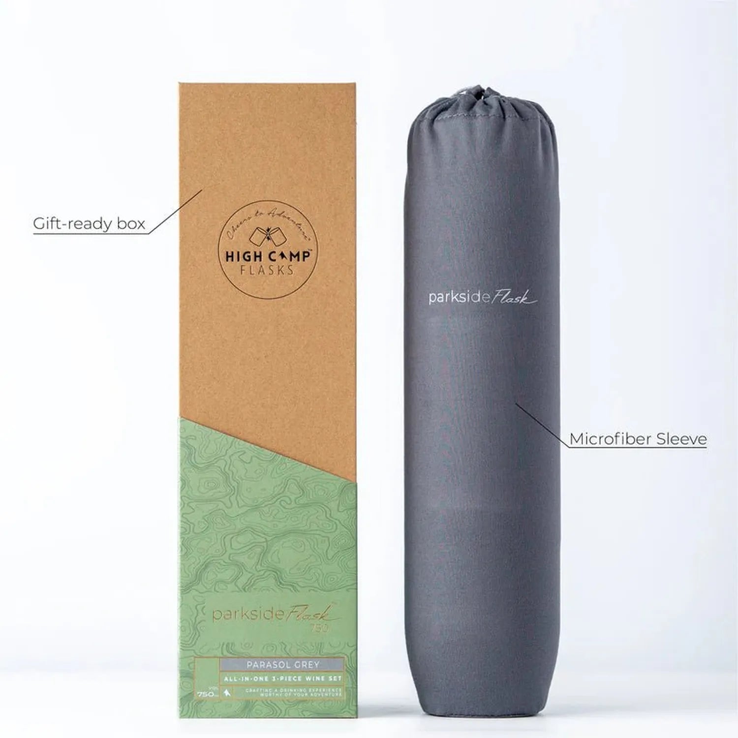 Parkside Flask™ 750ml Cypress Green