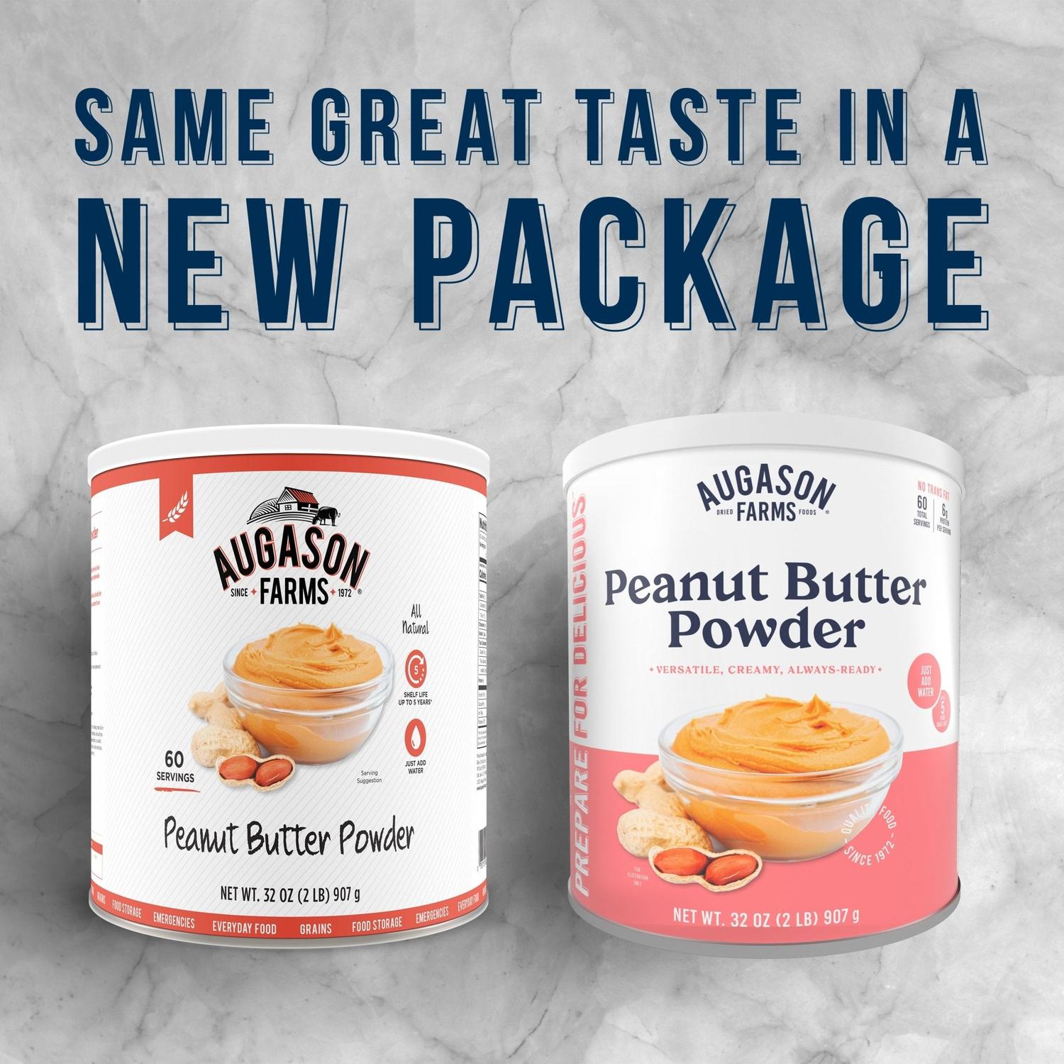 Peanut Butter Powder Can – 60 Servings