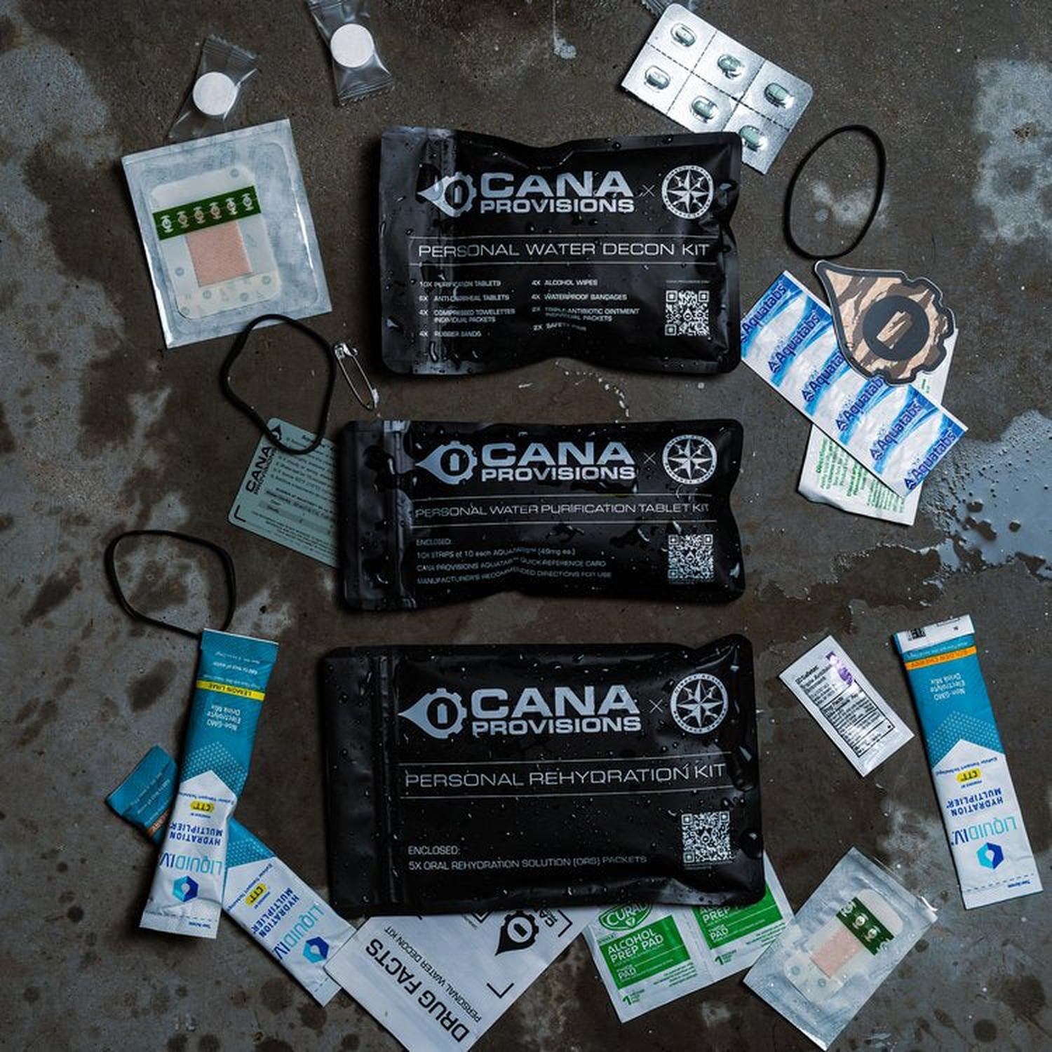Personal Decon Combo Kit