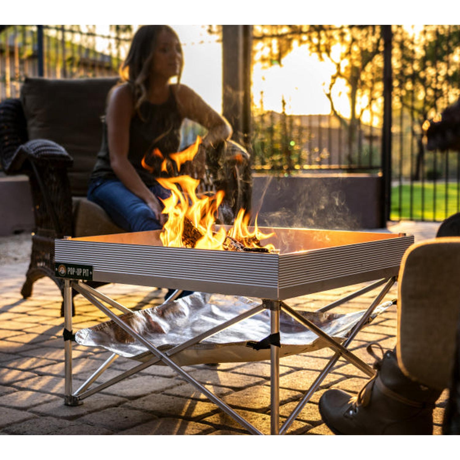 Pop-Up Fire Pit - Go Anywhere Kit
