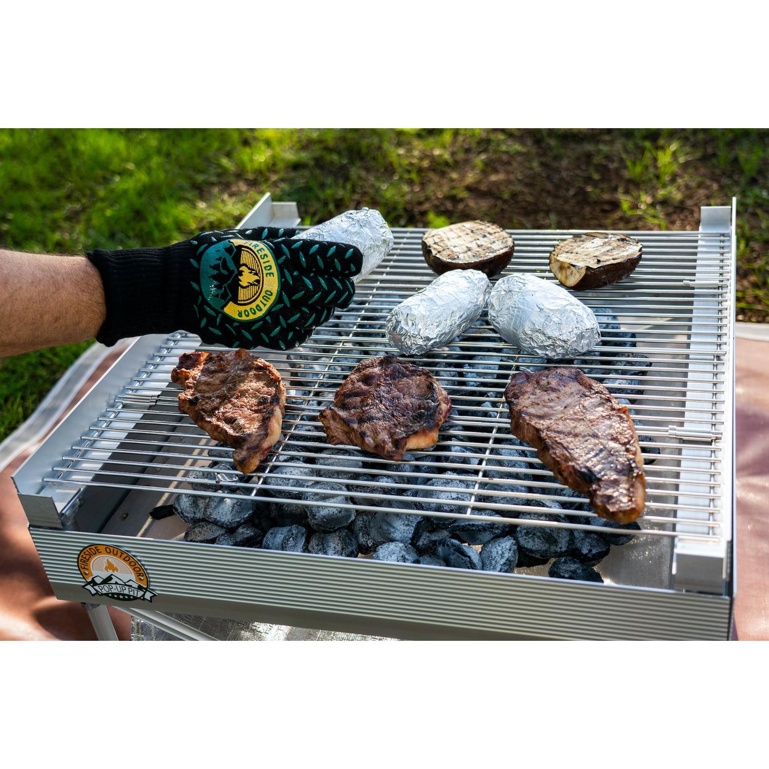 Quad-Fold Grill Grate