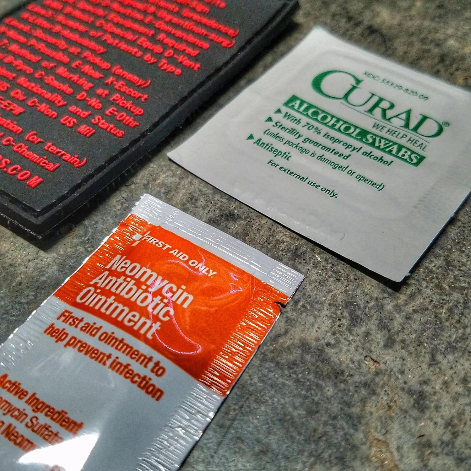 Rescue Patch Kit – Covert Storage Morale Patch with Emergency Supplies