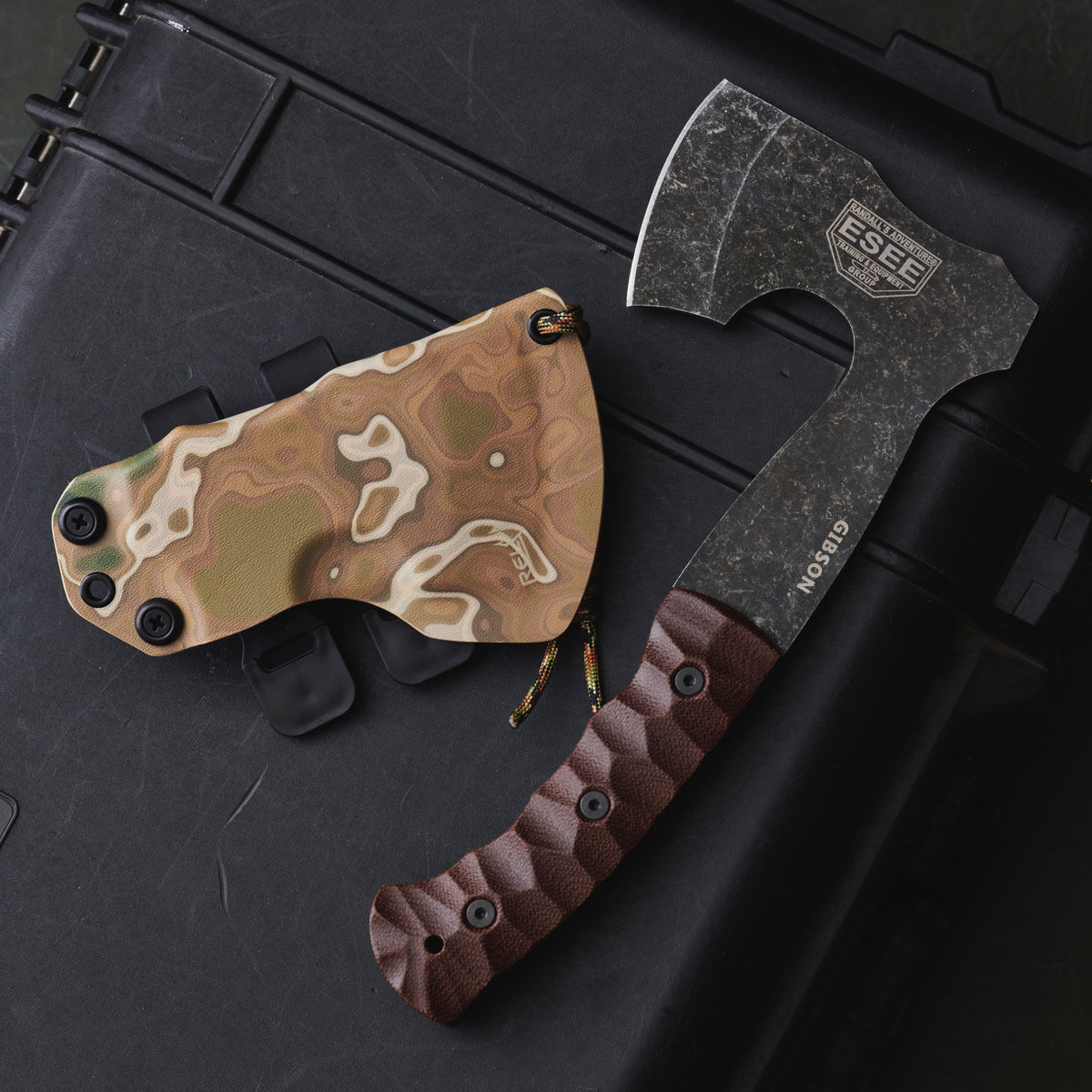 Custom Kydex Sheath for the Gibson Axe