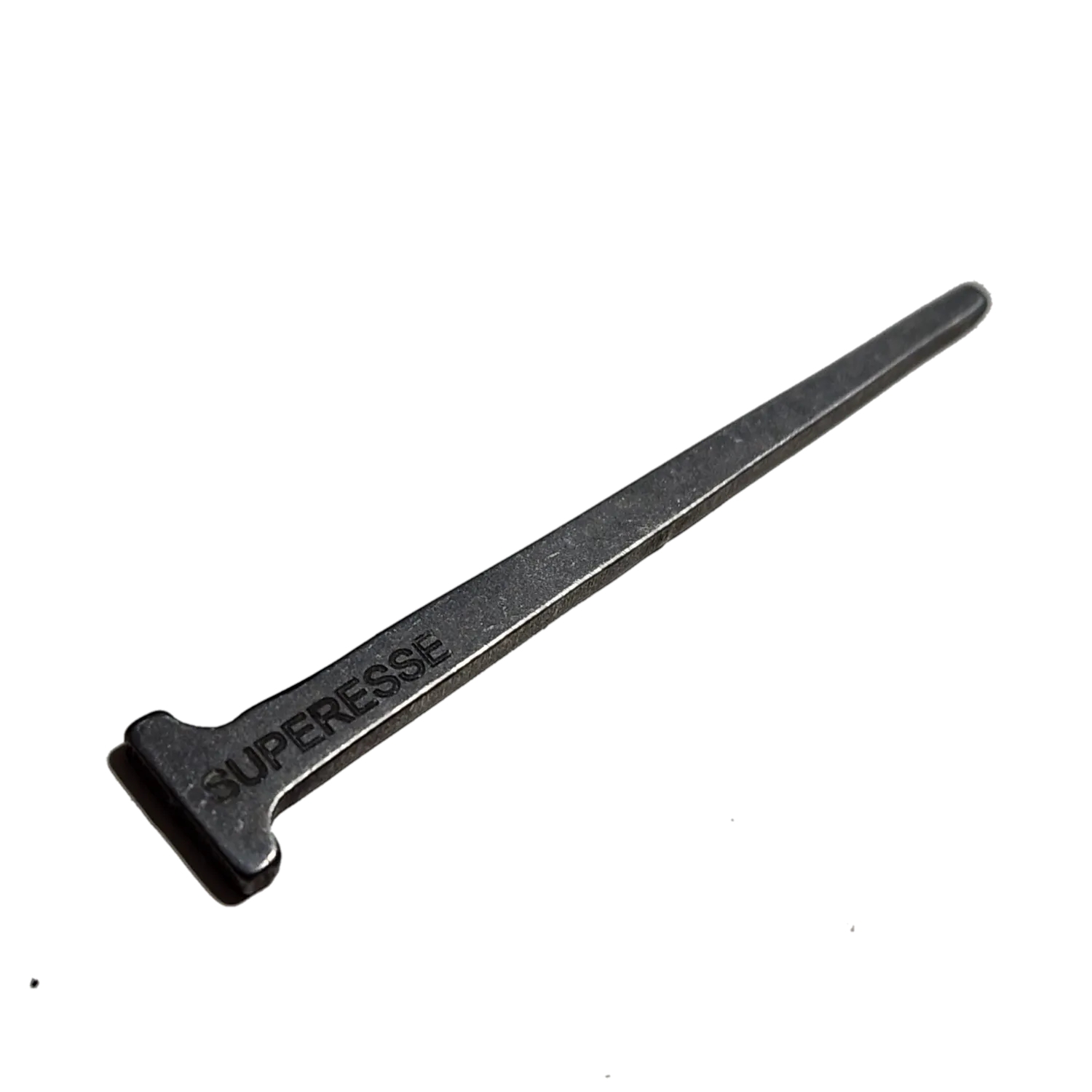 Shelter Nail - Titanium & Steel Wrought Hammering Spike for Trail and Utility Tasks