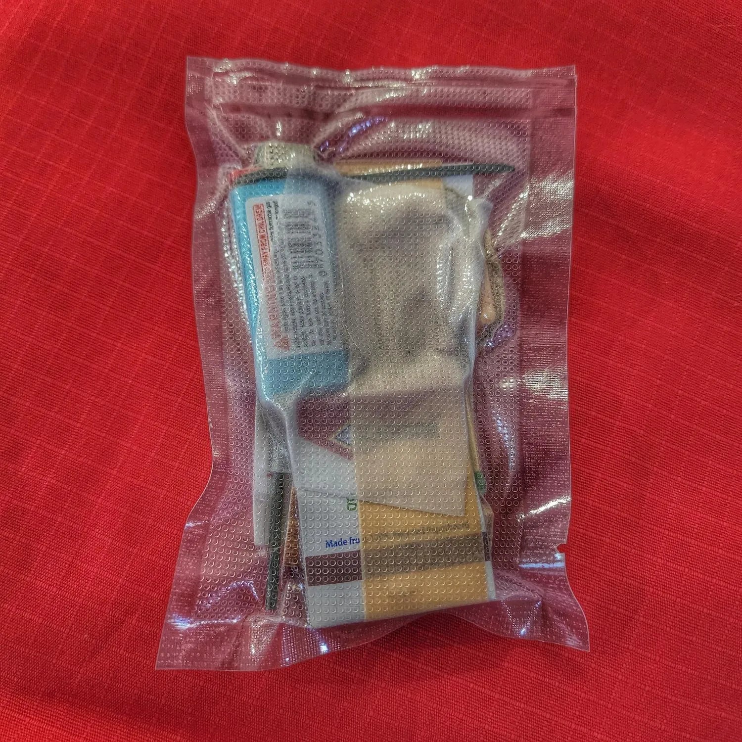 Shim Personal Survival Cards - Wallet Size Vacuum Sealed Survival Packets