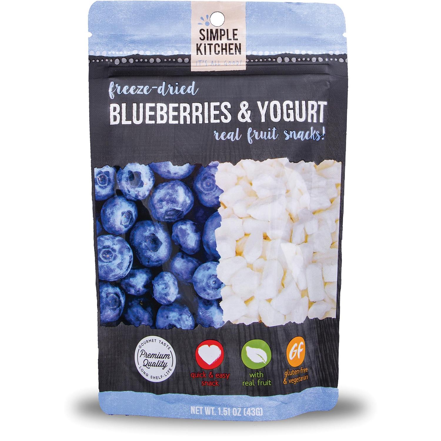 Simple Kitchen Bluberry Yogurt