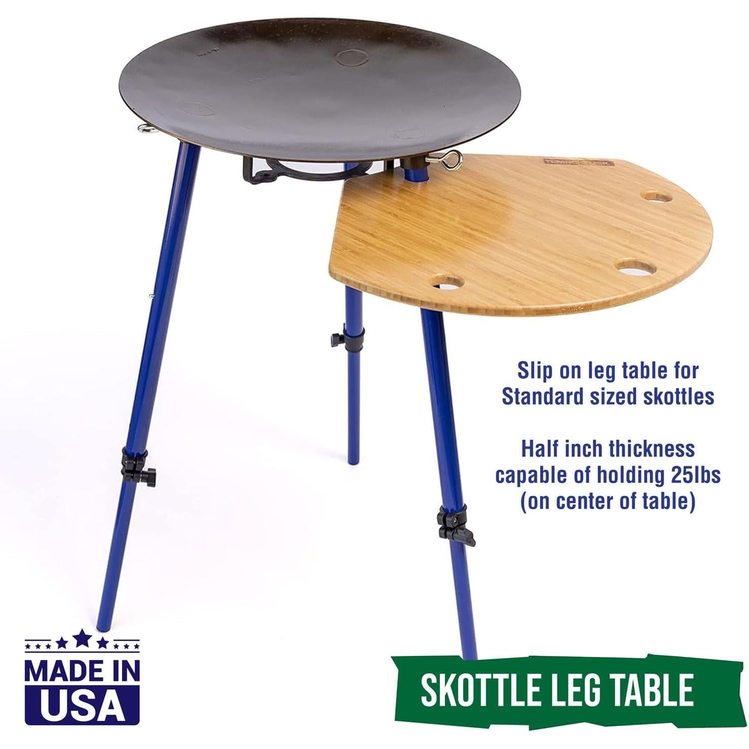 Skottle Leg Table