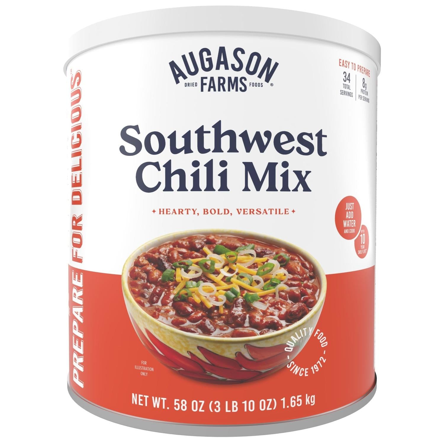 Southwest Chili Mix Can – 34 Servings