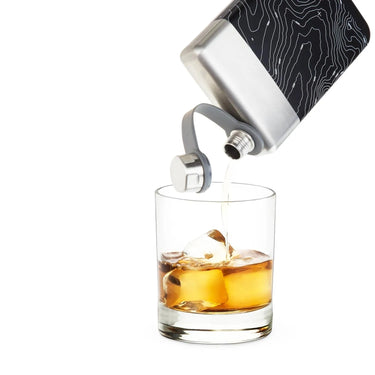 Stainless Steel Topographic Flask