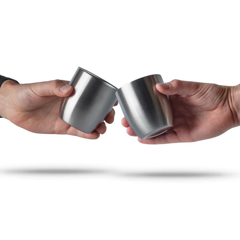 Stainless Steel Tumblers (2) + Soft Case