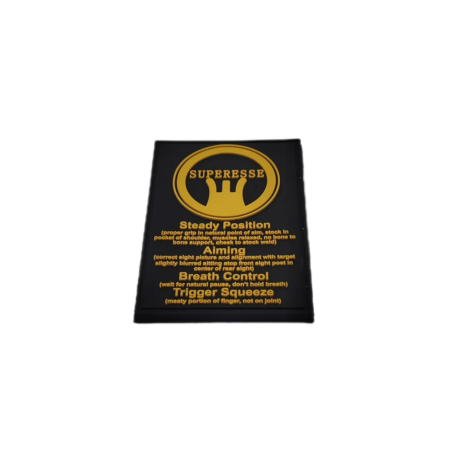 Storage Pocket Patch: Marksmanship Fundamentals