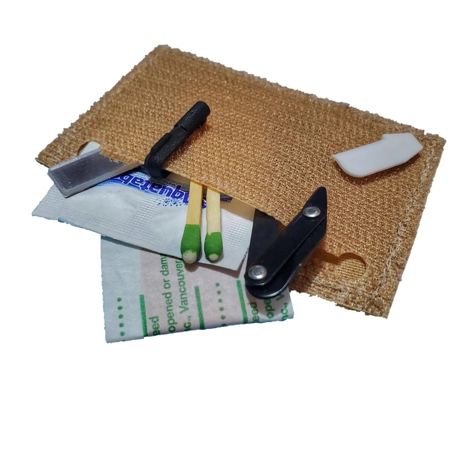 Subdued Storage Pocket Patch - Covert Velcro Pouch