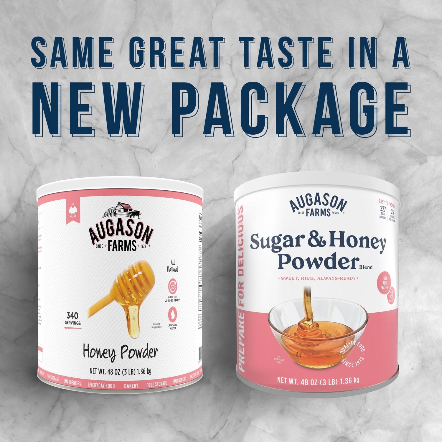 Sugar & Honey Powder Blend Can – 227 Servings