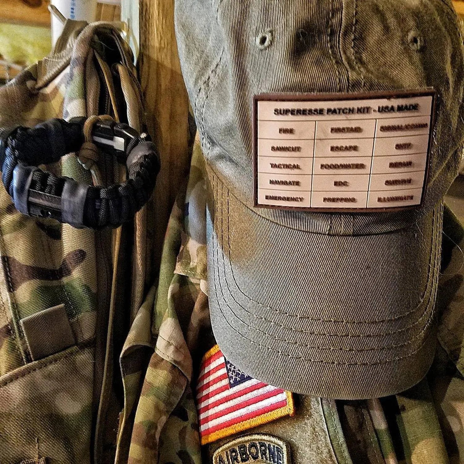 Superesse Straps Egress Patch Kit – Escape & Evasion Supply Package