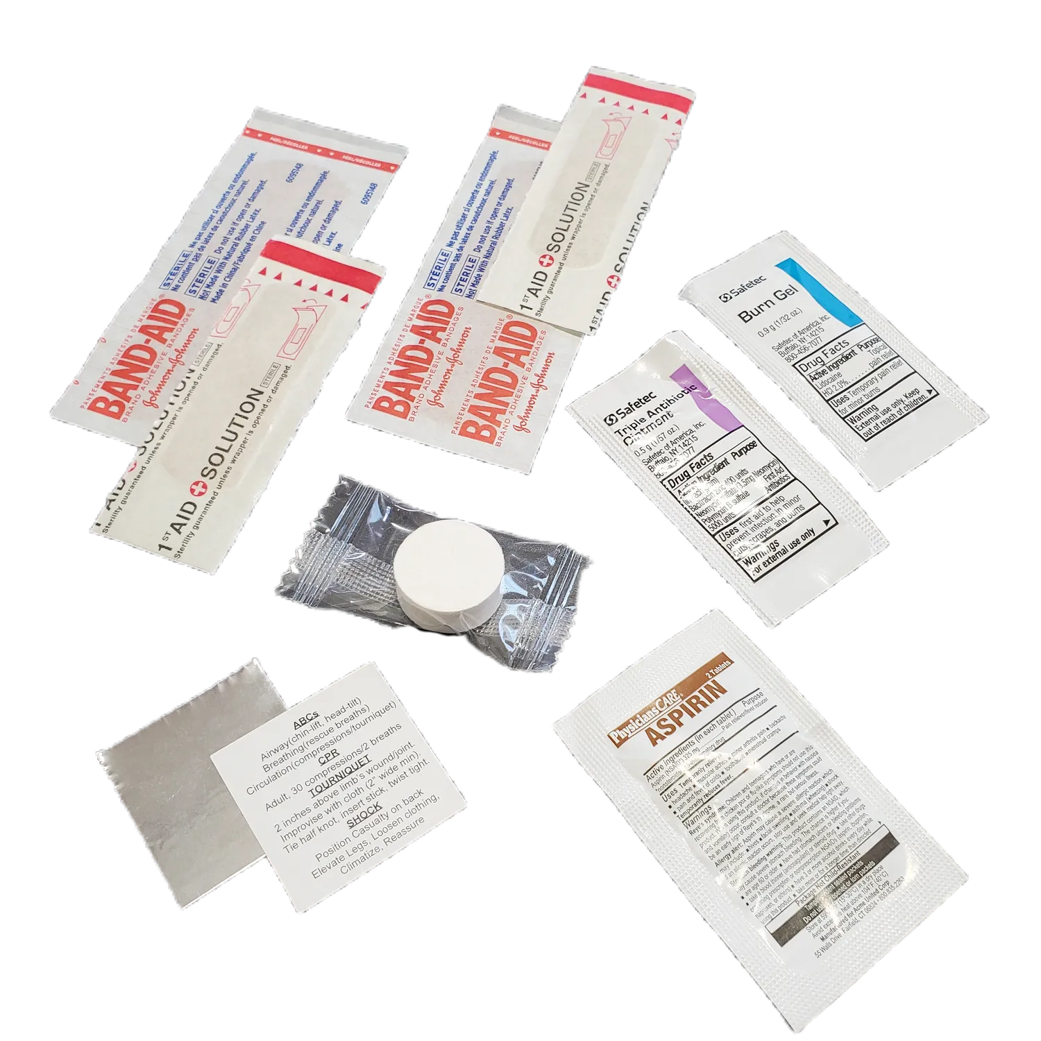 Superesse Straps First Aid Patch Kit – Compact Minor Injury “Boo Boo” Survival Patch