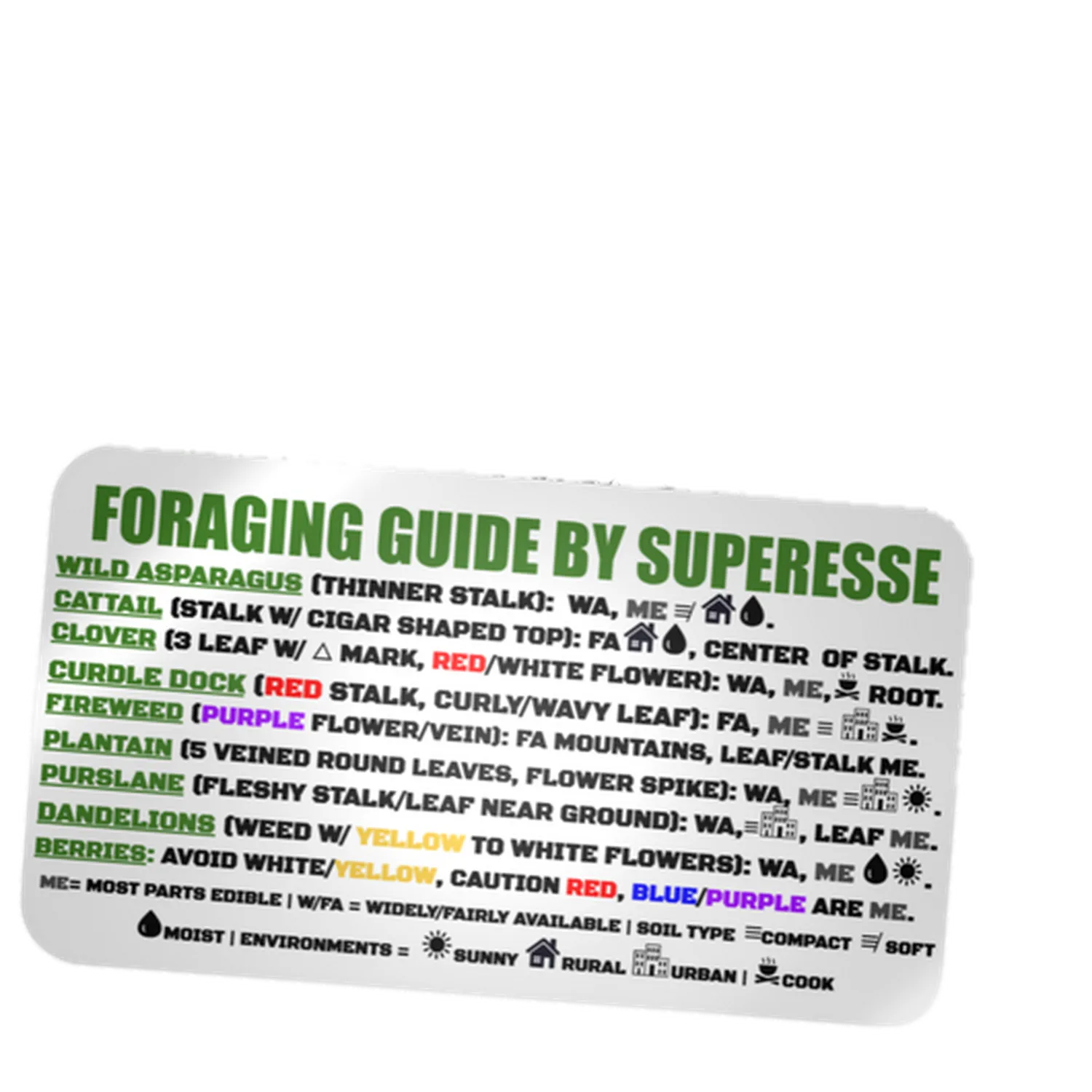 Survival Reference Decal Pack - Collection of 11 Stickers
