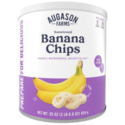 Sweetened Banana Chips Can – 31 Servings