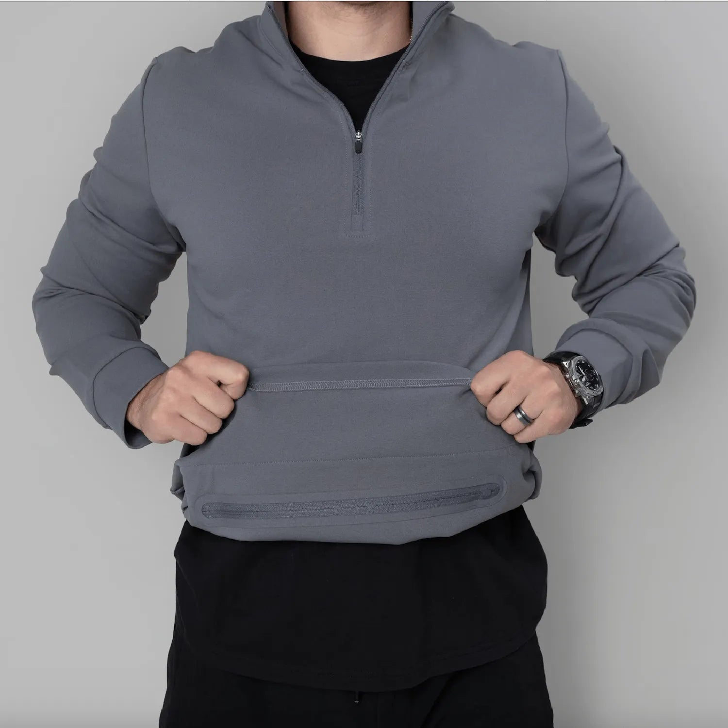 Tactical Durable Quarter Zip – Concealed Carry Pullover