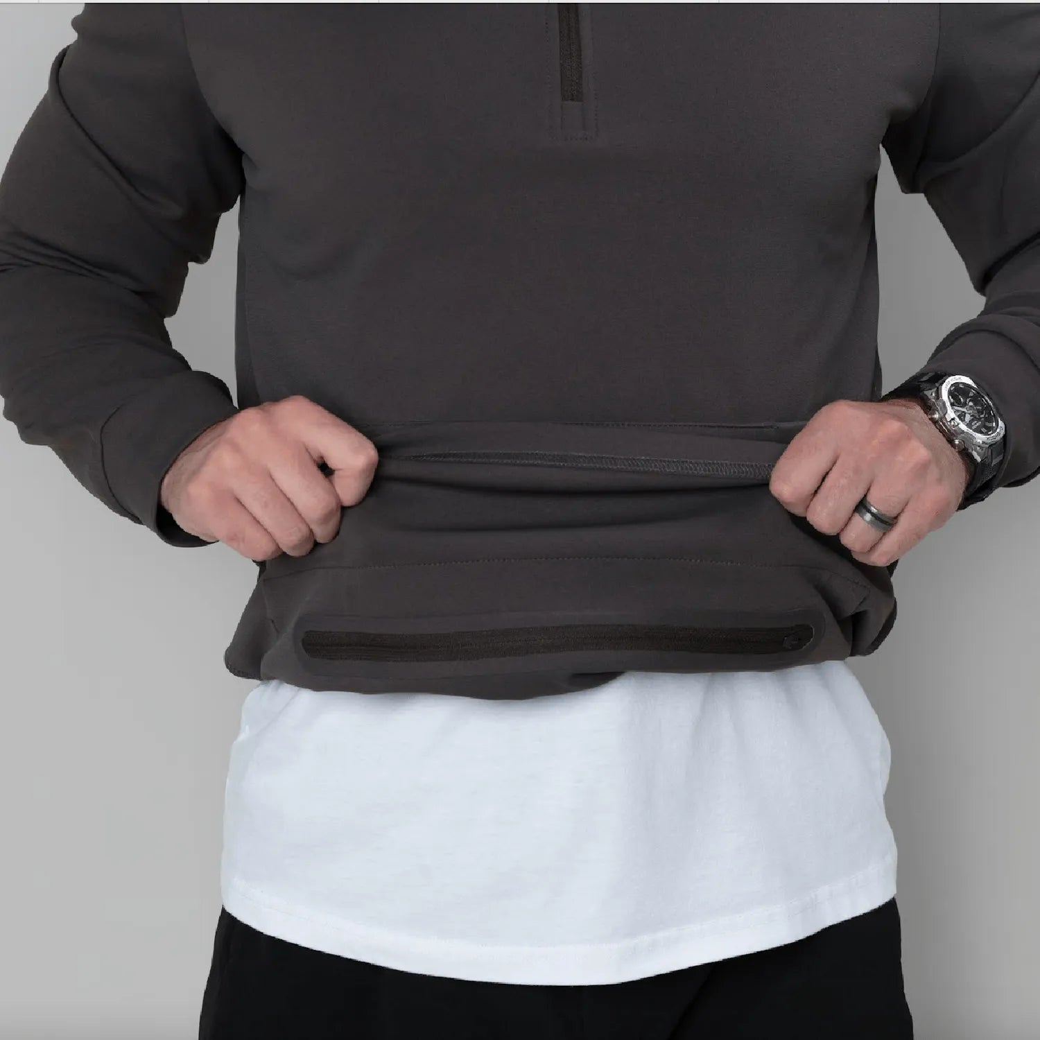 Tactical Durable Quarter Zip – Concealed Carry Pullover