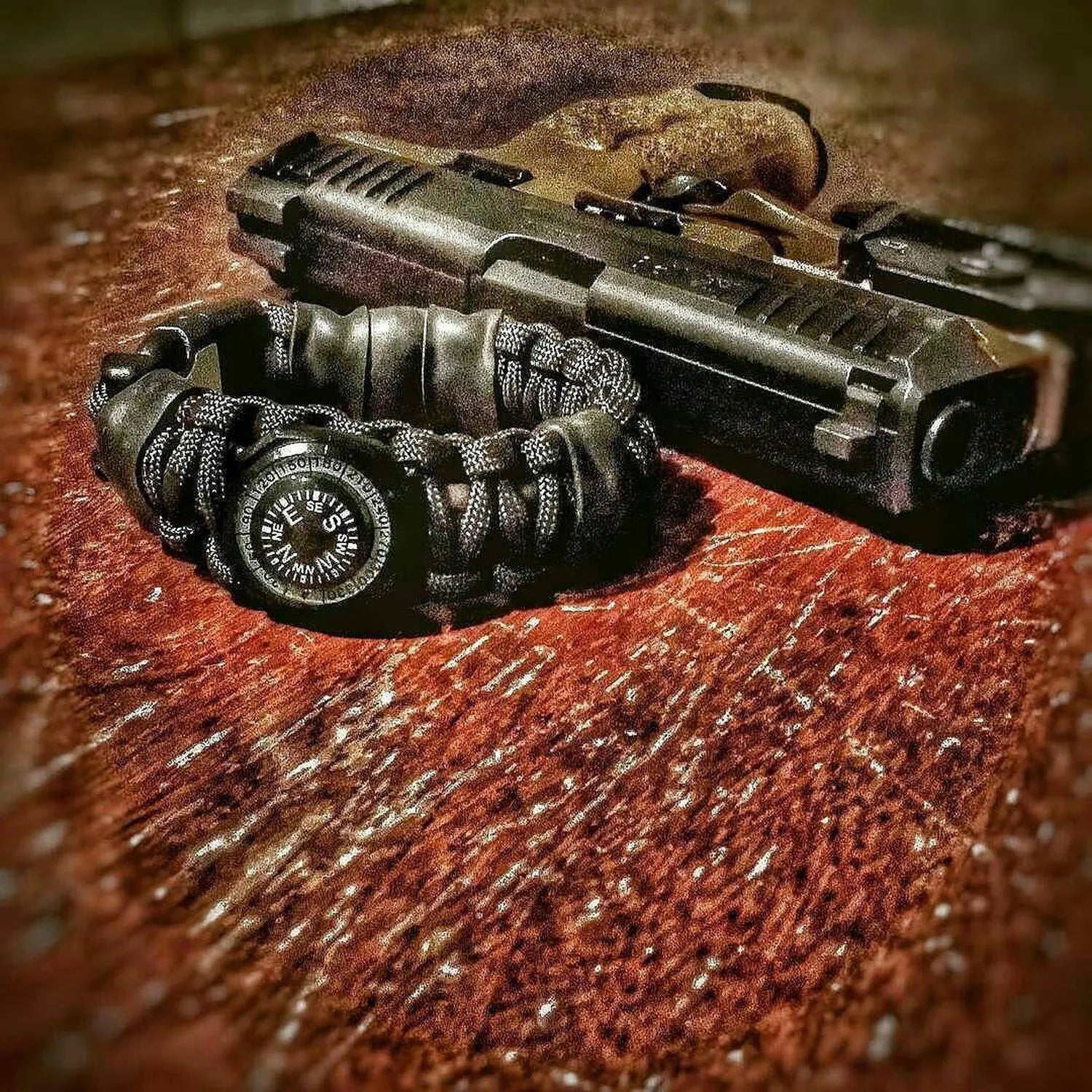 The Escape Evade Pathfinder - SERE Paracord Strap