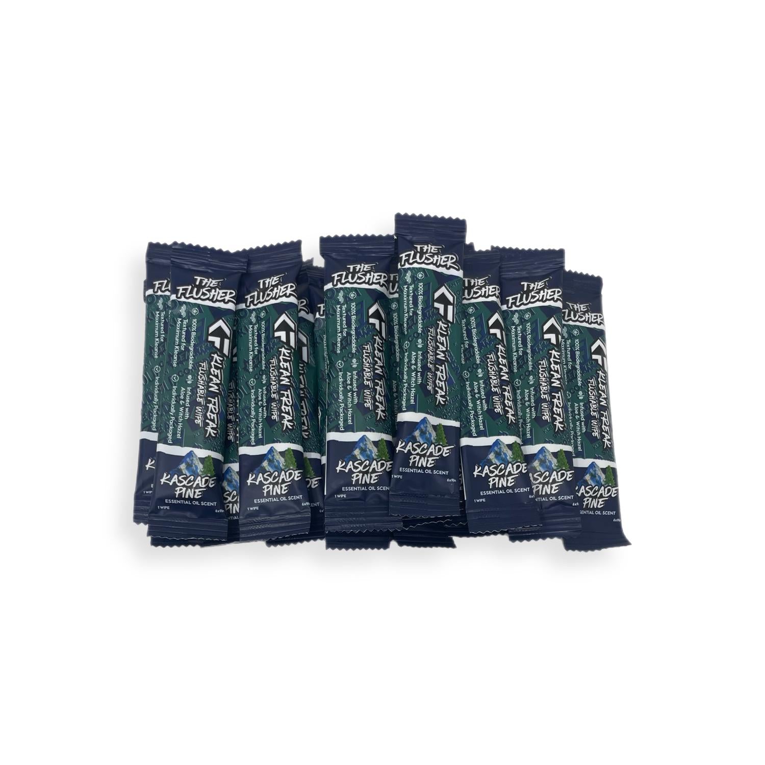 The Flusher - 100 Pack - Flushable Wipes