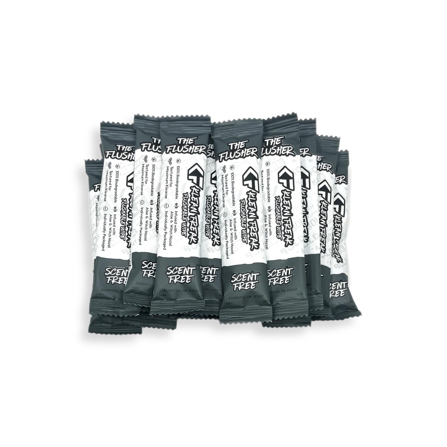 The Flusher - 100 Pack - Flushable Wipes