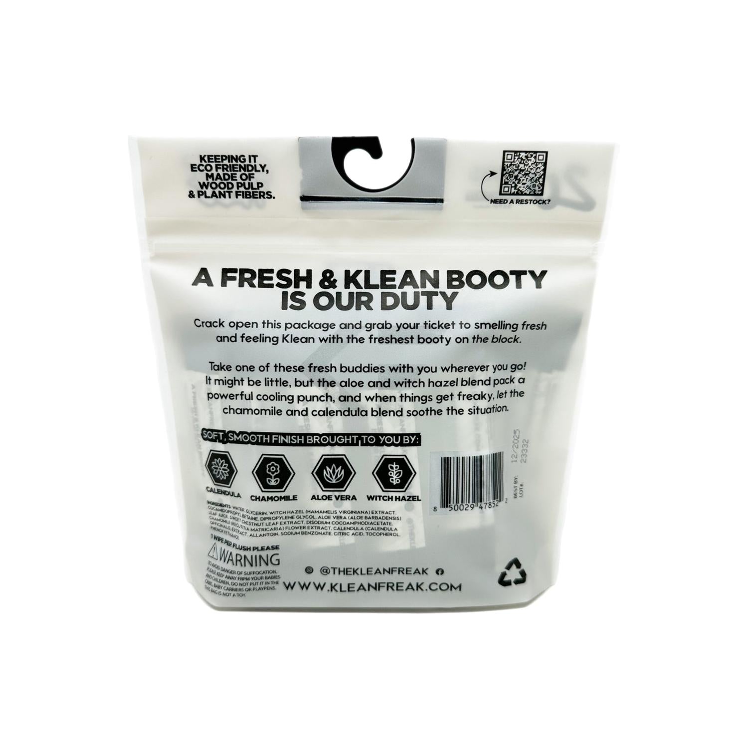 The Flusher 20 Pack - Flushable Wipes