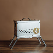The Hekla: 304 Stainless Steel LavaBox with Dual-Burner (PRE-ORDER)