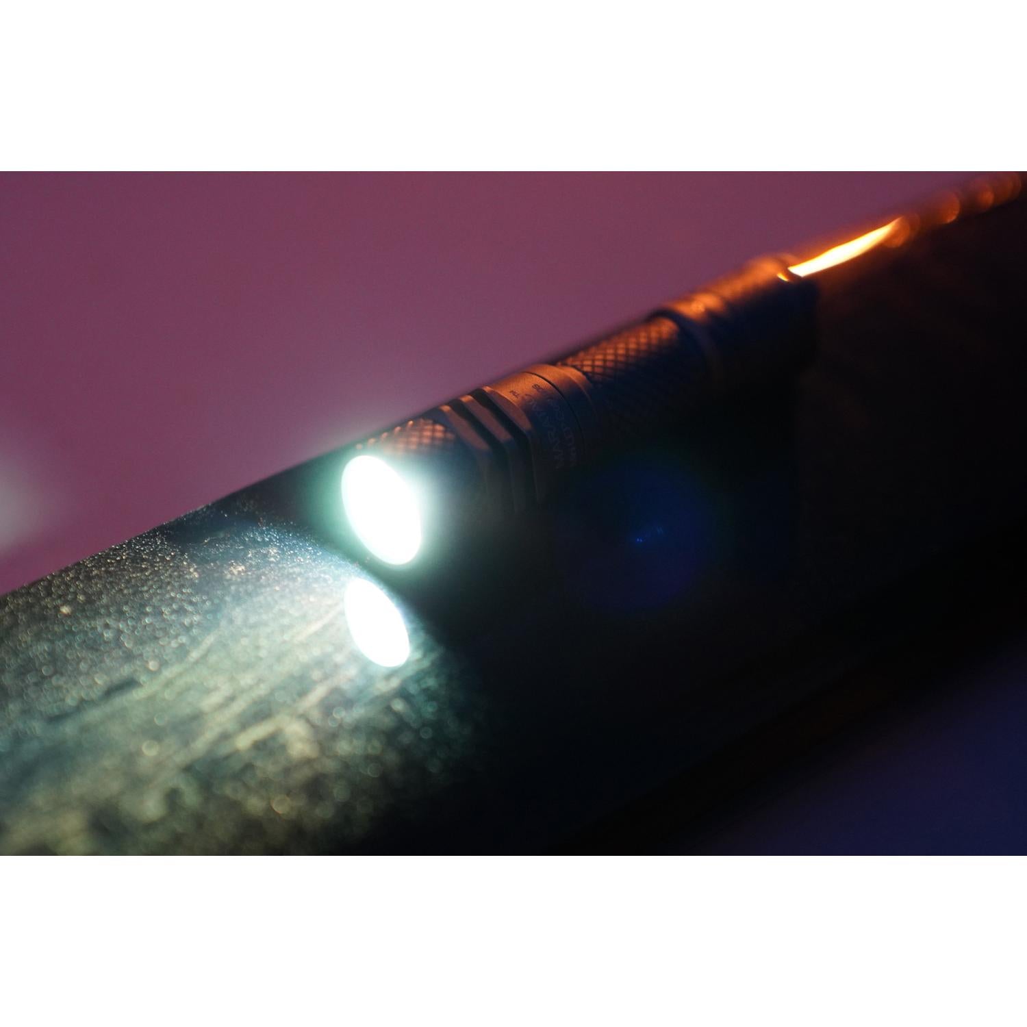 Titanium Mini LEP Cosmos - Laser Flashlight 14500 By Maratac®