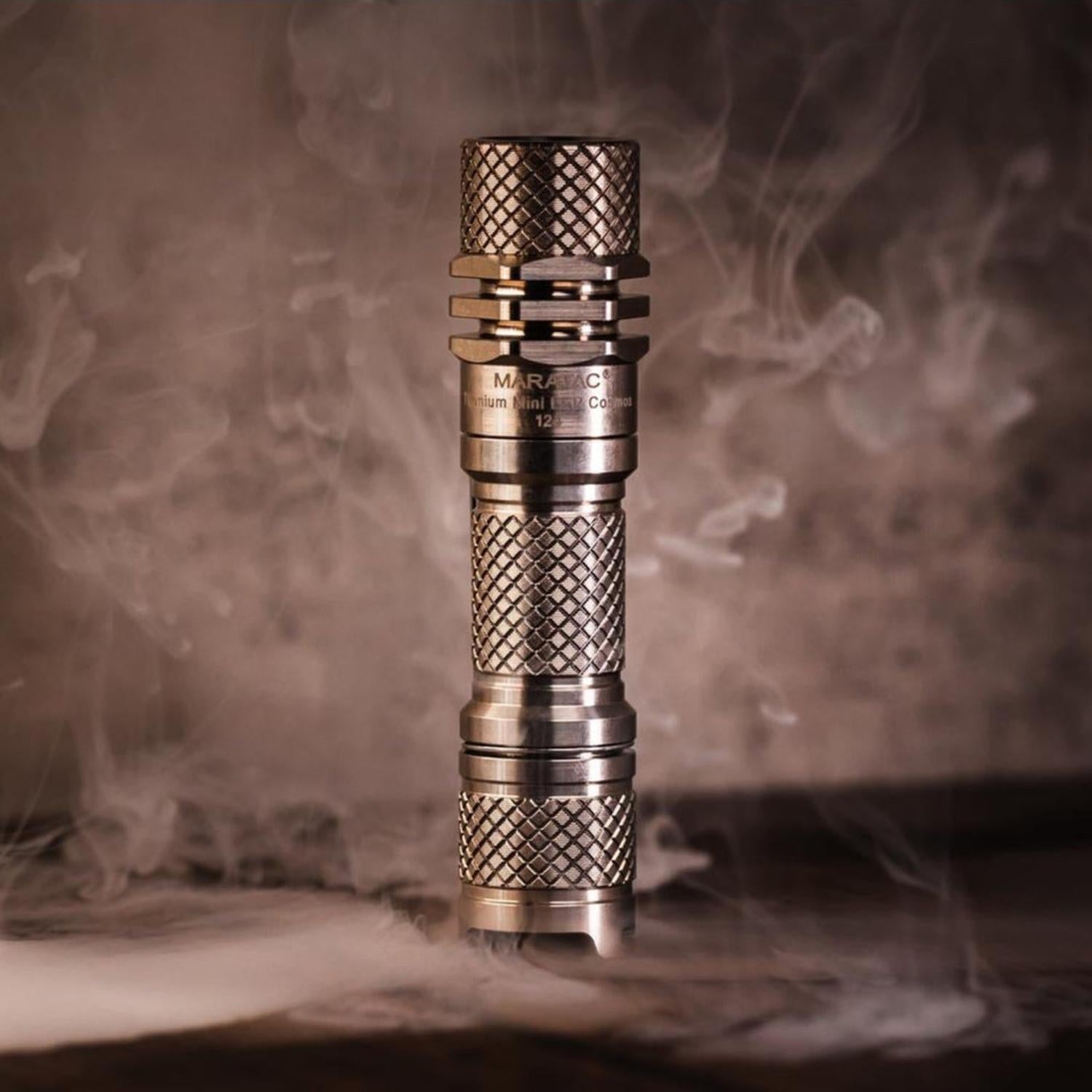 Titanium Mini LEP Cosmos - Laser Flashlight 14500 By Maratac®