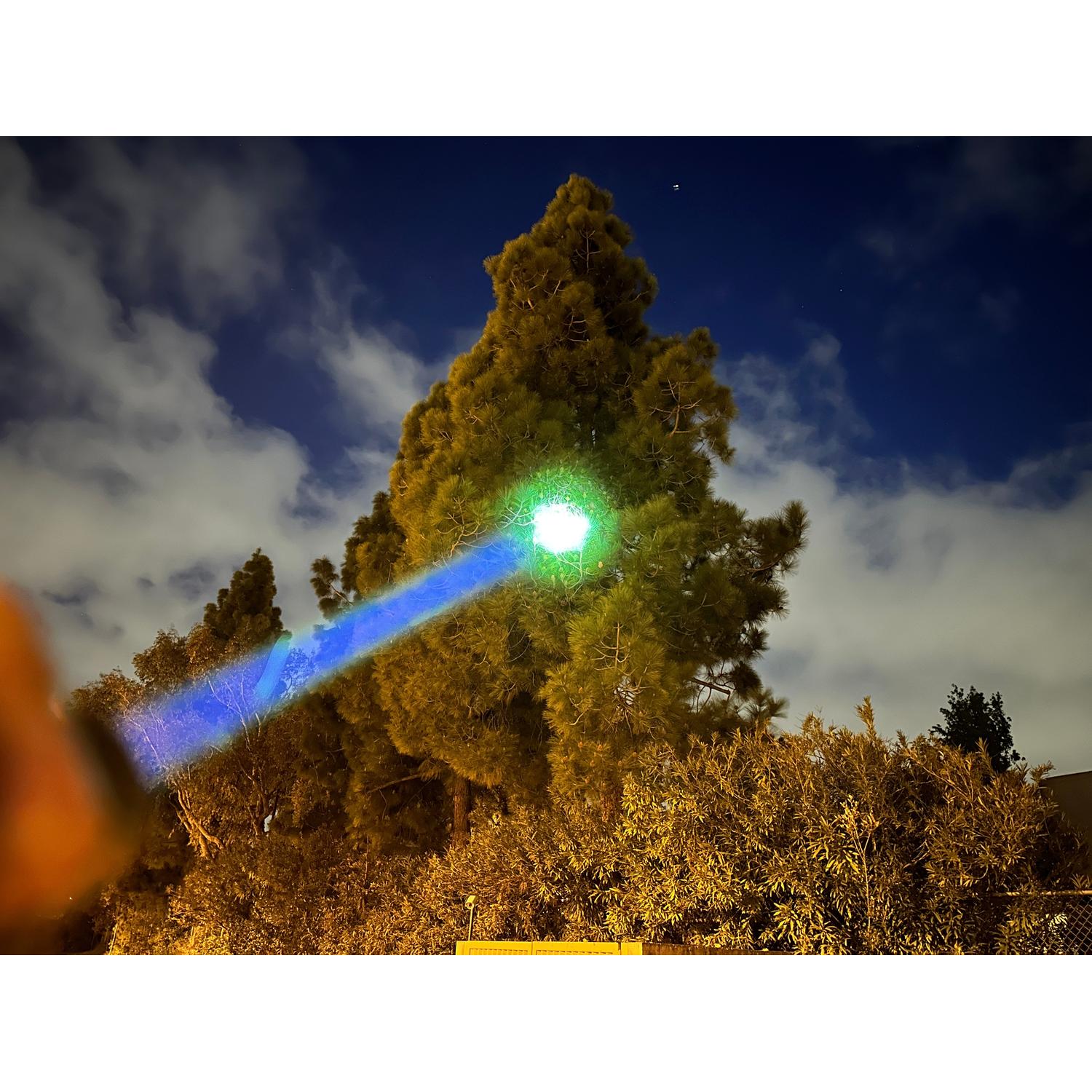 Titanium Mini LEP Cosmos - Laser Flashlight 14500 By Maratac®
