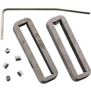 Titanium Pommel Set for Full-Size Titanium Breacher Bar
