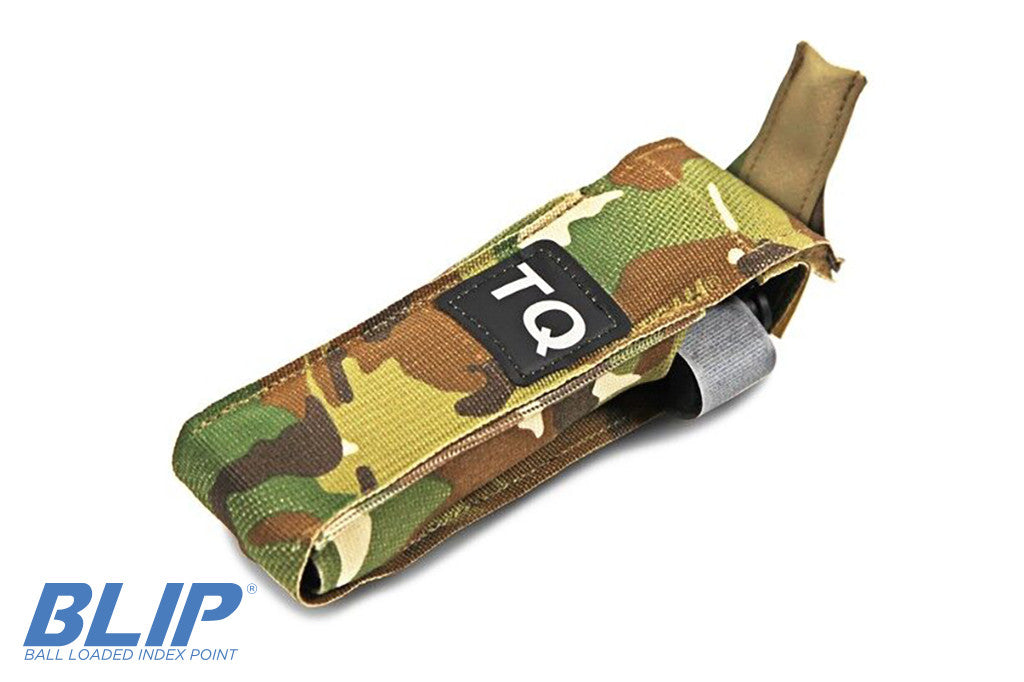 Tourniquet NOW! Pouch BLIP pull tab for gloved or bloody hands