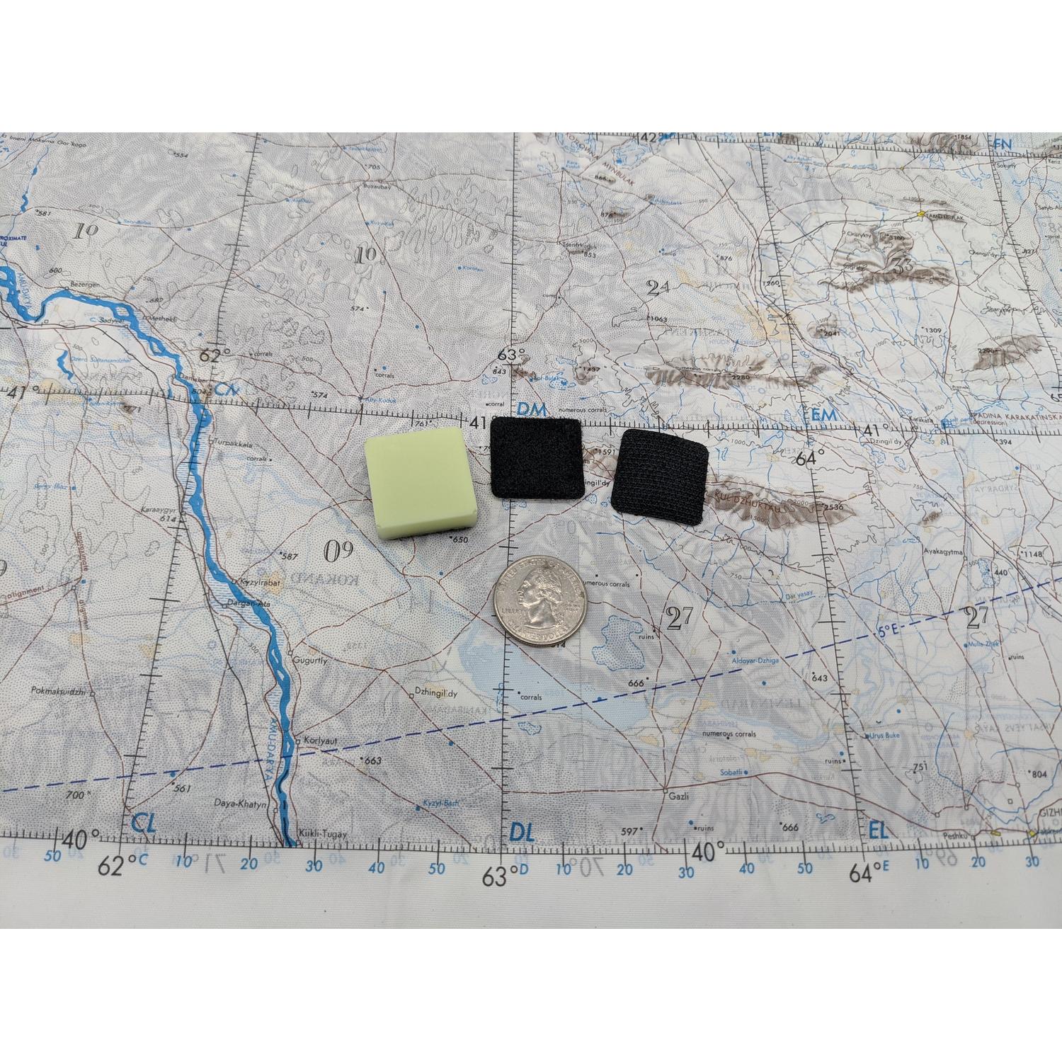 UGM - Square 1"x 1" Tough Patch - Universal Glow Marker