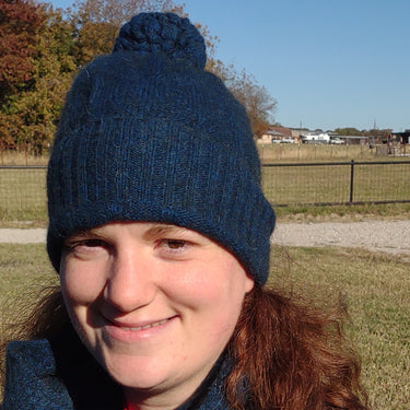 Ultralight Slouchy Beanie – Bison, Merino & Bamboo Fiber Blend