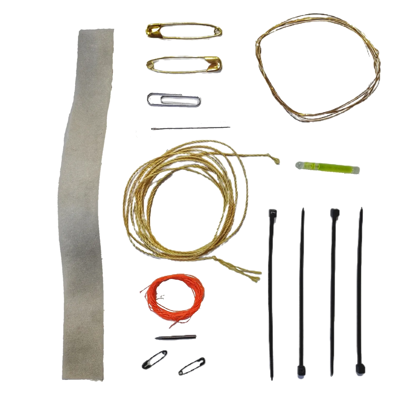 Urban Carry Strap - EDC Bracelet with Pry Bar, Firestarter, Kevlar Saw and Cuff Key or LED Flashlight.