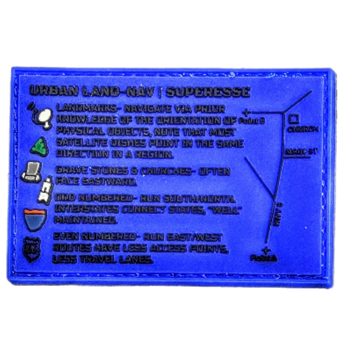 Urban Land-Nav w/Contingency Navigation Tactics (Patch)