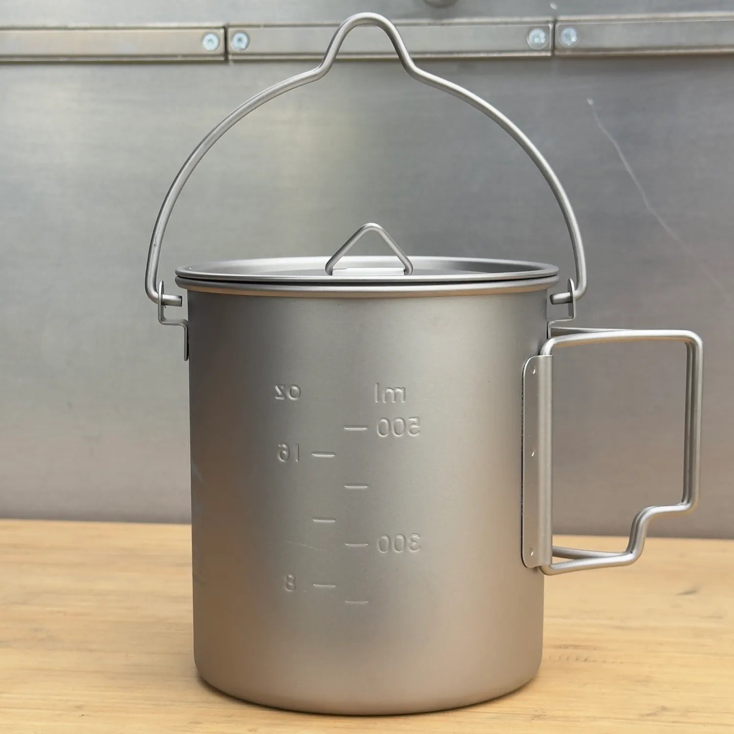 VECTOR Series – 750ml Titanium Ultralight Pot with Lid