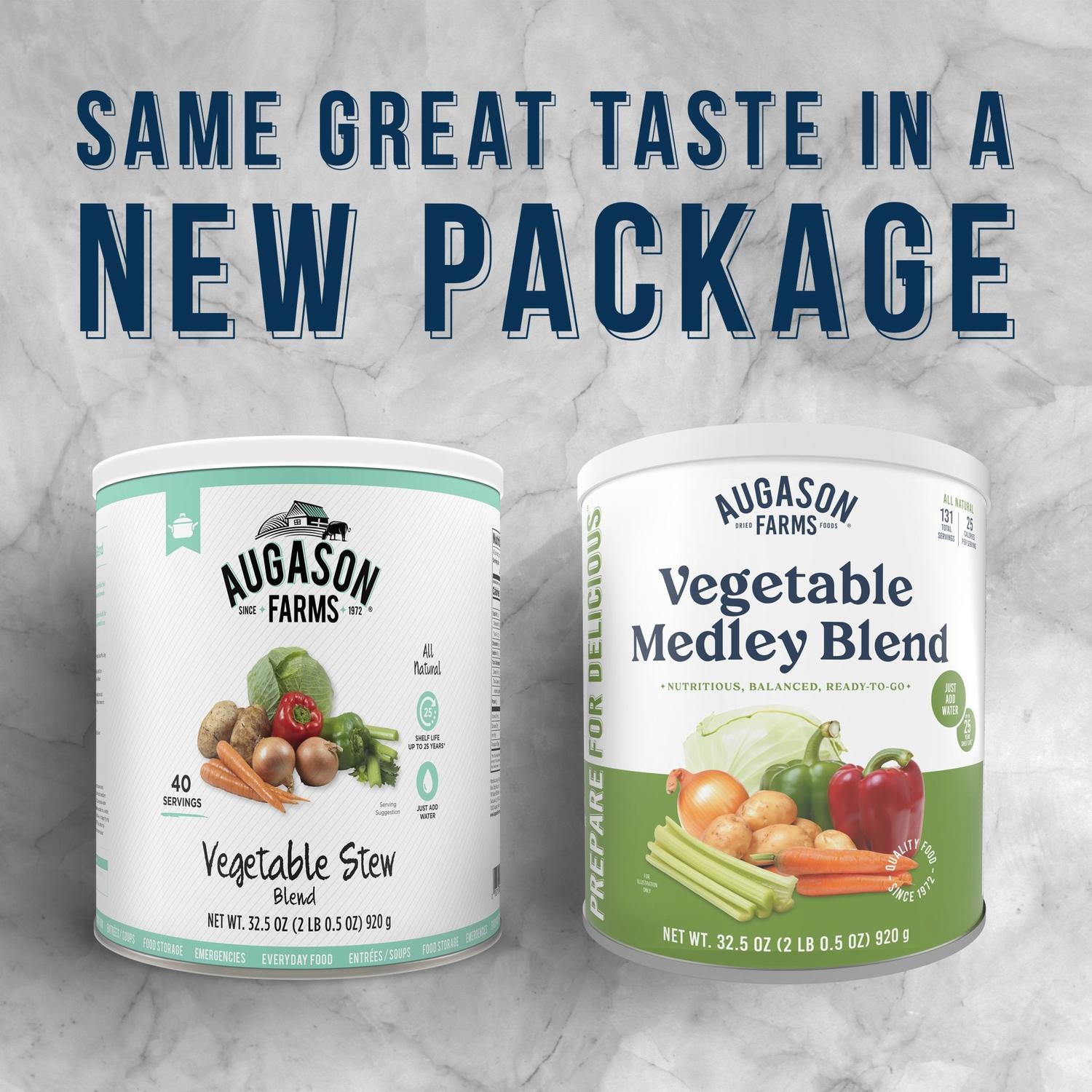 Vegetable Medley Blend Can – 131 Servings