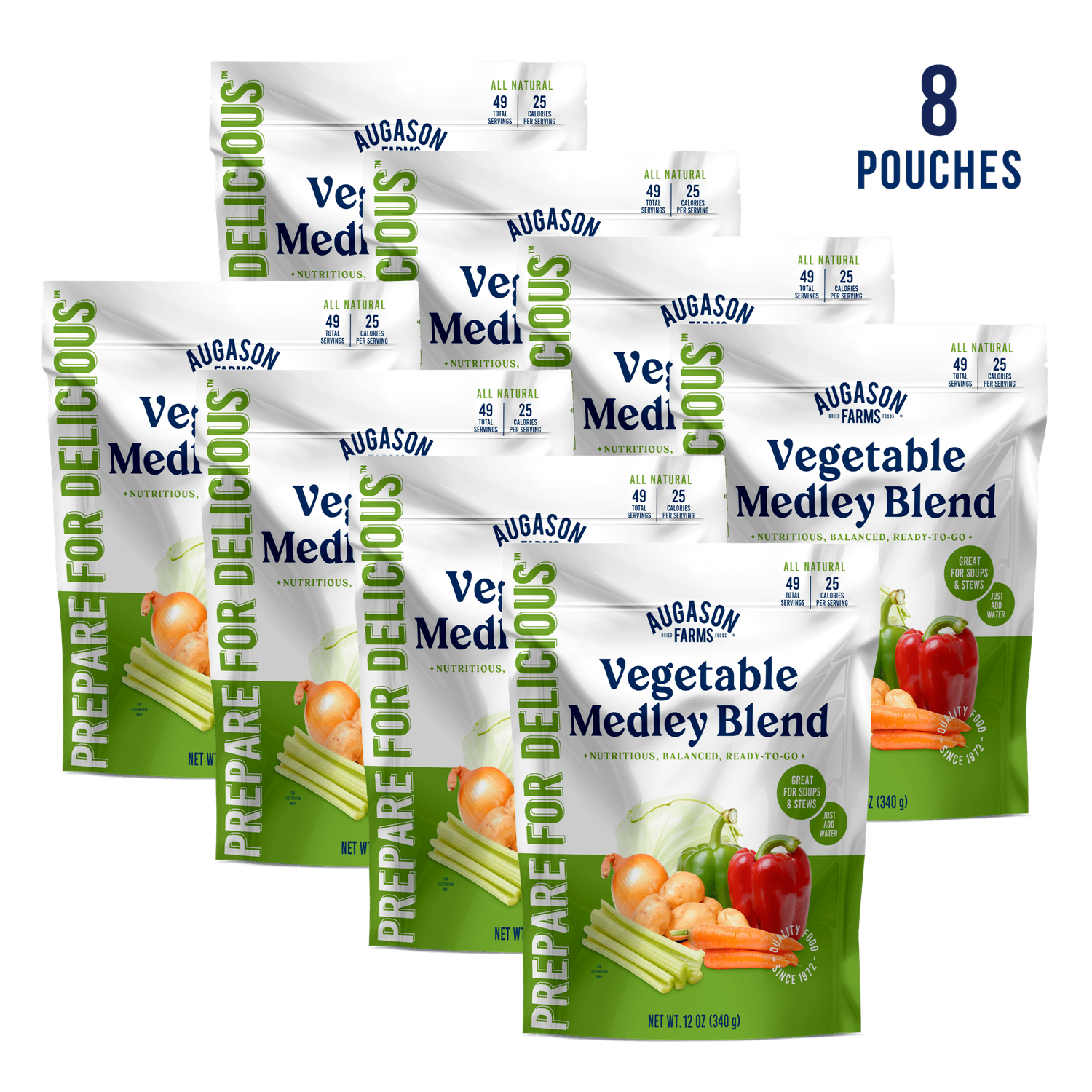 Vegetable Medley Blend Pouch – 49 Servings