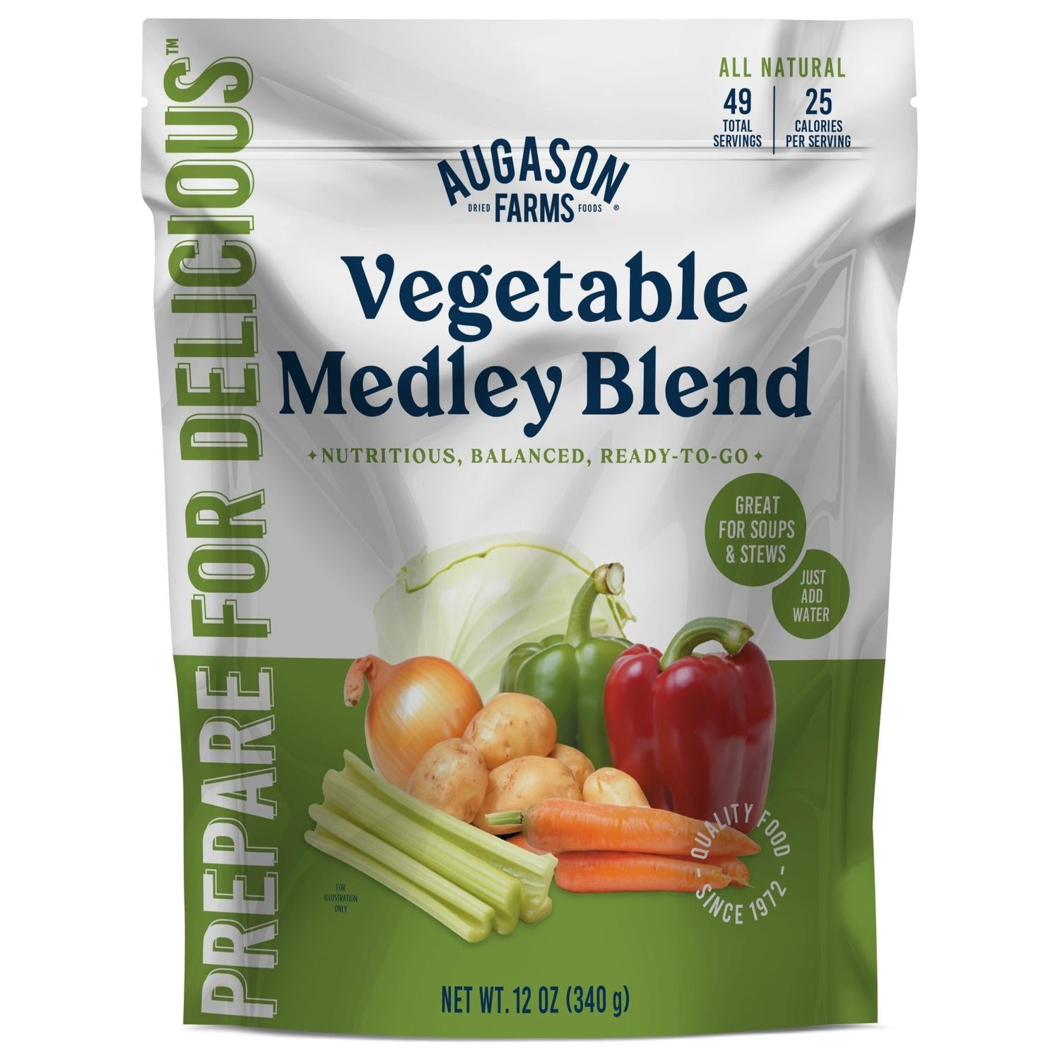 Vegetable Medley Blend Pouch – 49 Servings