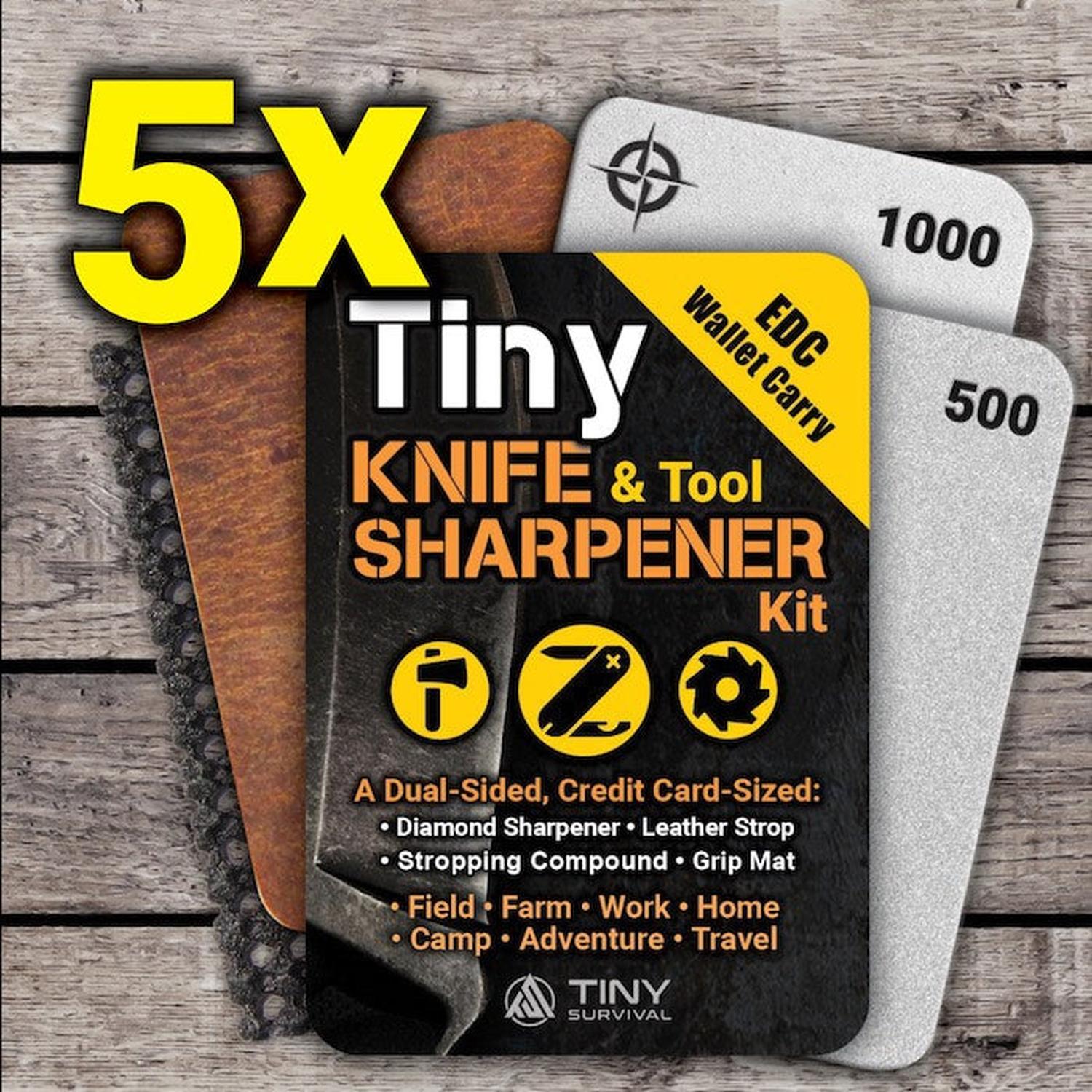 Wallet Carry / 4-in-1 EDC Diamond Field Sharpening System