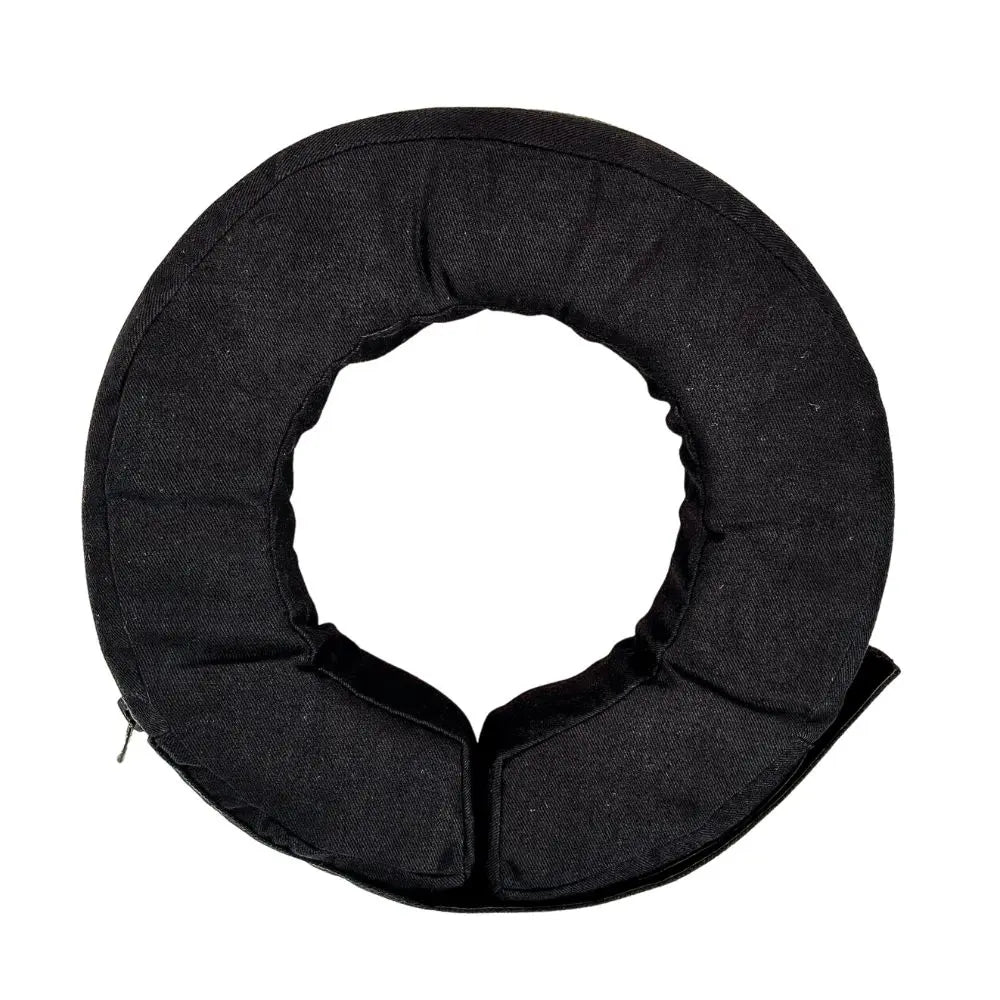 AXEL Off Road Neck Brace in Black, top view