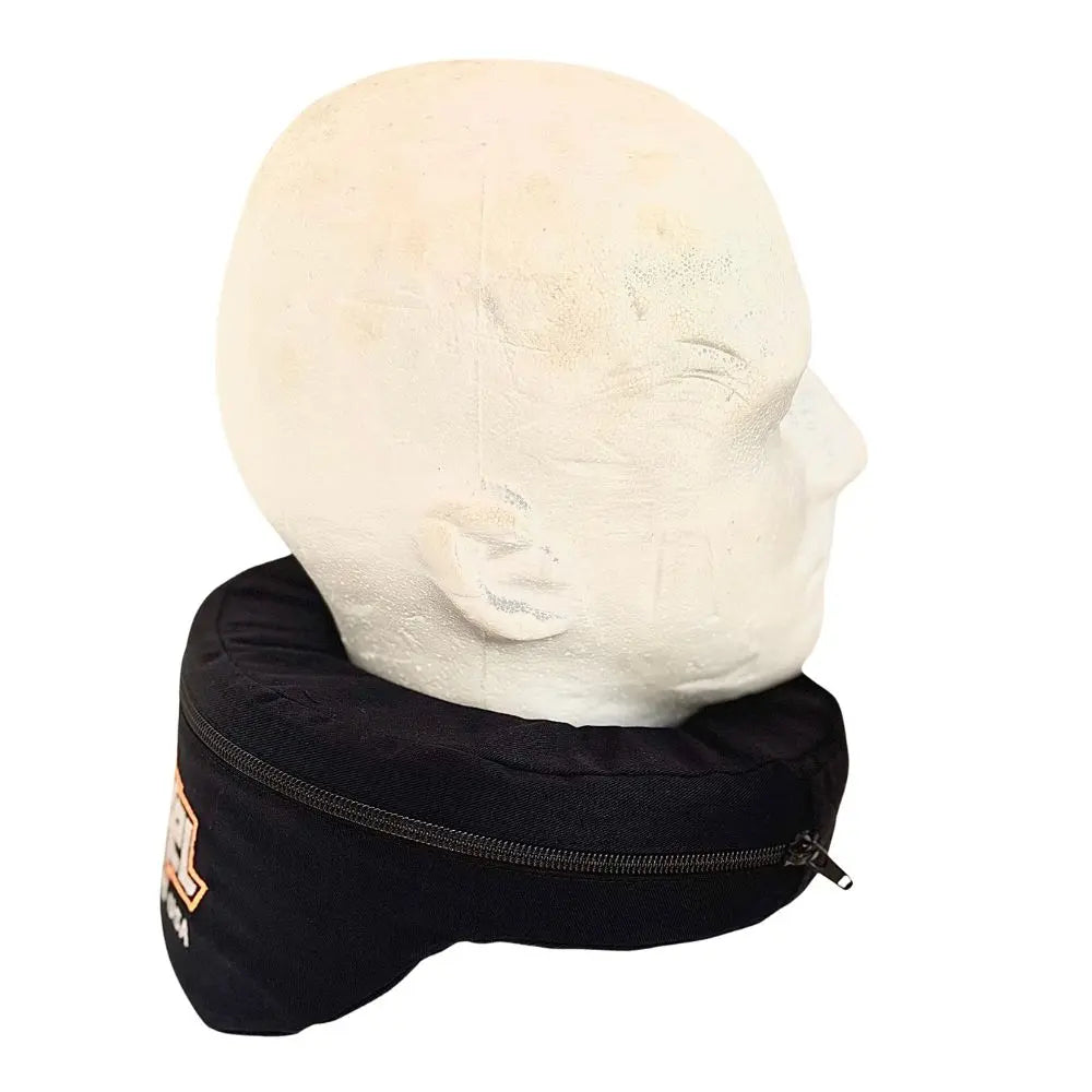 AXEL Off Road Neck Brace in Black on mannequin