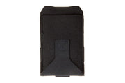 Black Ten-Speed MOLLE pouch for MARCO 1.5, shown empty