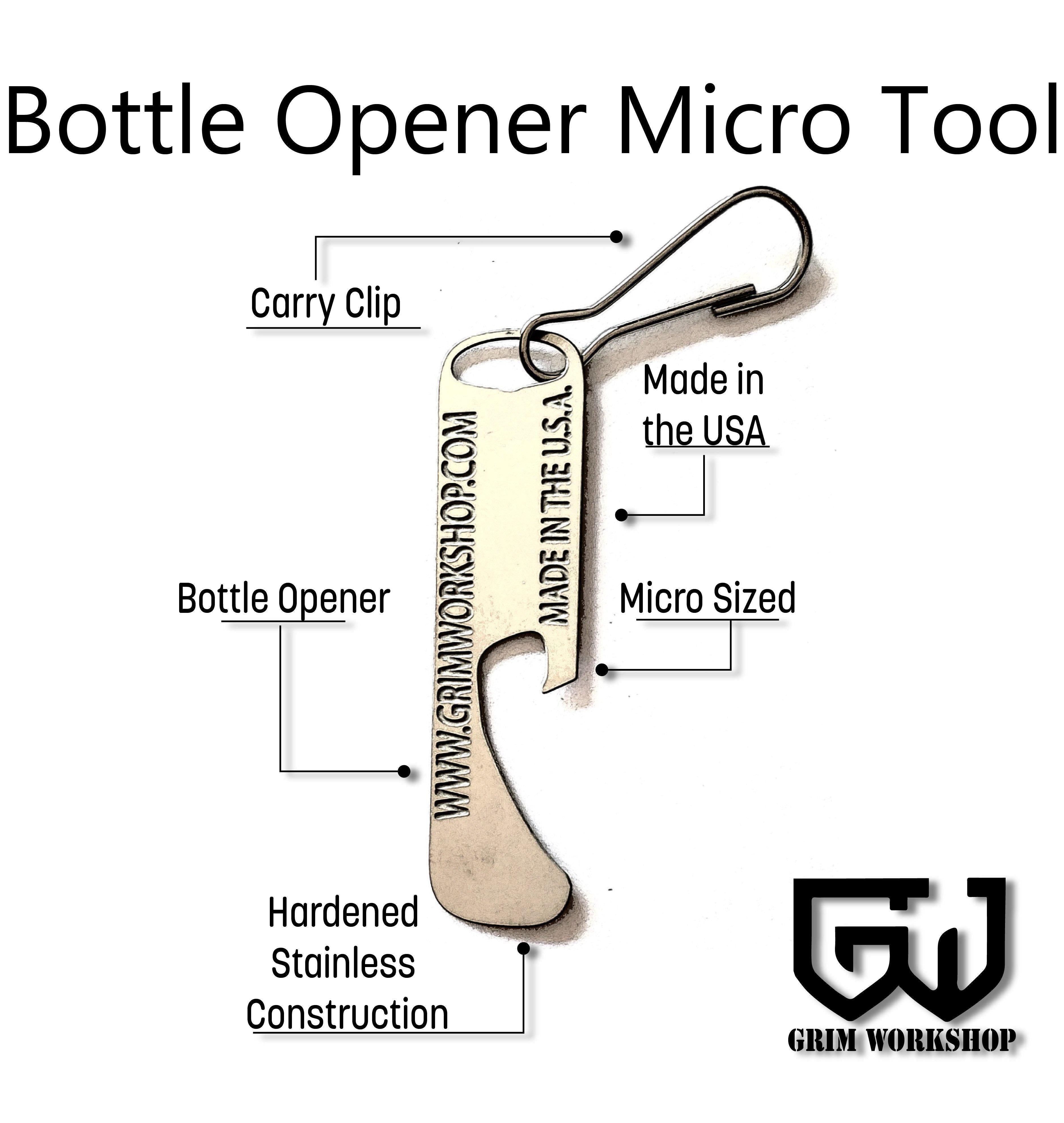Grim Workshop Bottle Opener Micro Tool keychain tool