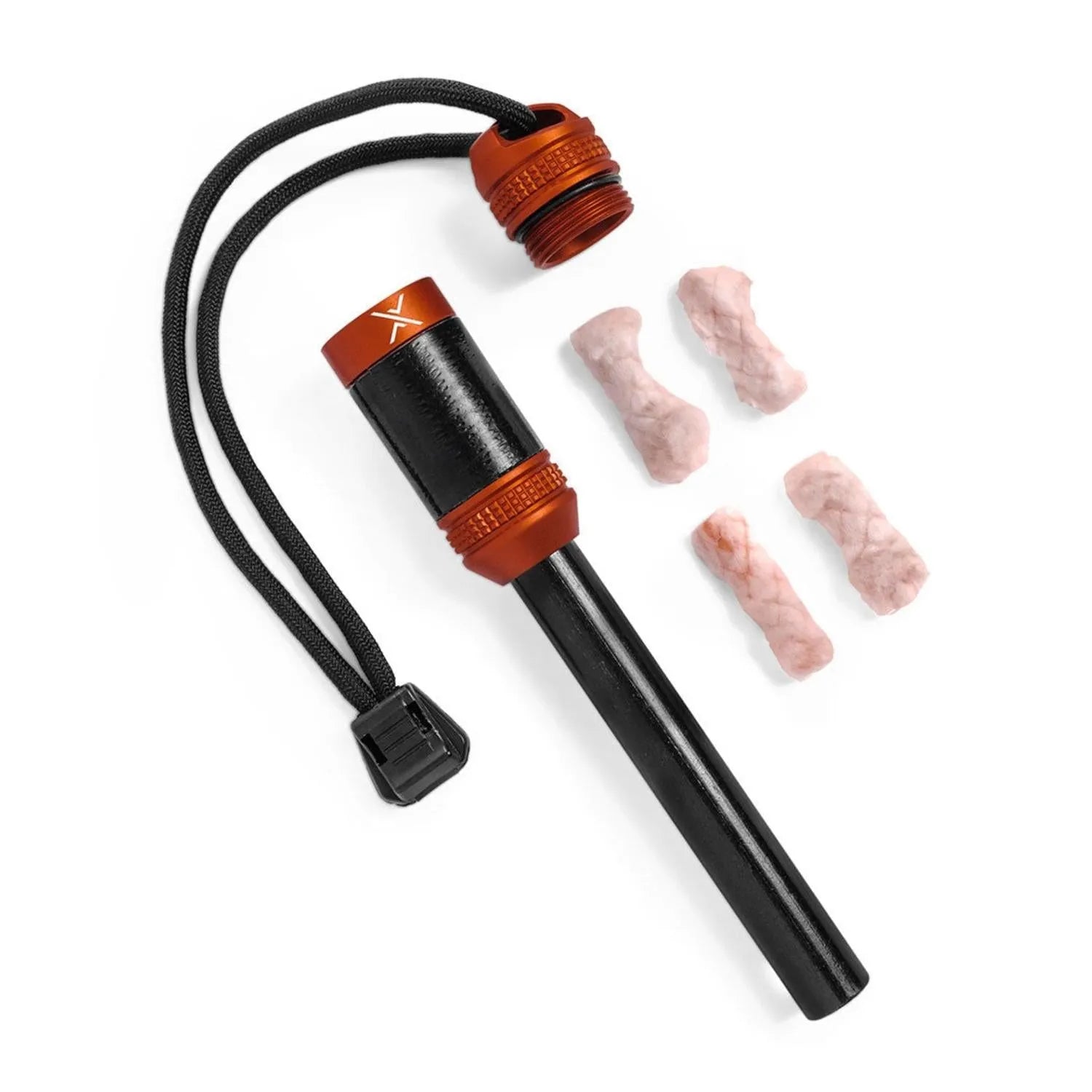 fireROD XL™ Ferro Rod with Tinder Storage