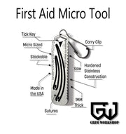 Grim Workshop First Aid Micro Tool for EDC