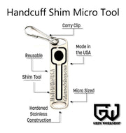 Grim Workshop Handcuff Shim Micro Tool